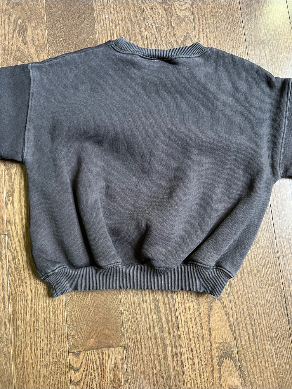 Zara great days Dino plush letters crewneck sweatshirt kids size 5 - Picture 5 of 5